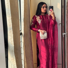 NOOR - Luxe Silk Suit