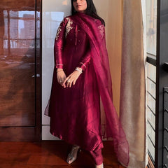 NOOR - Luxe Silk Suit