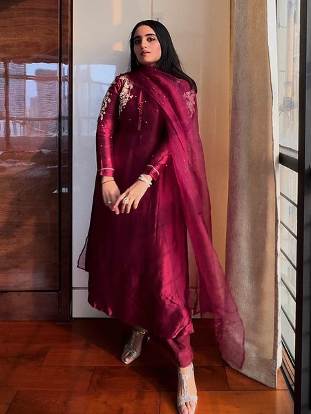 NOOR - Luxe Silk Suit