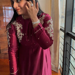 NOOR - Luxe Silk Suit