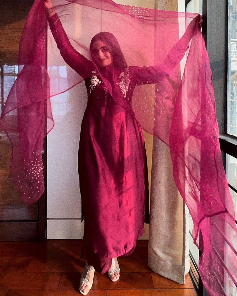 NOOR - Luxe Silk Suit