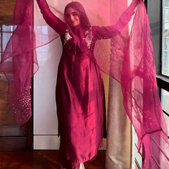 NOOR - Luxe Silk Suit