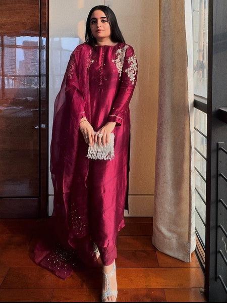 NOOR - Luxe Silk Suit