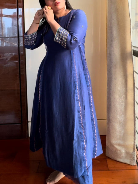 BAHR - Chanderi Anarkali Suit