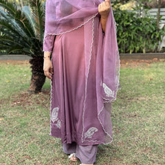 NOOR - Lavender Armani Suit
