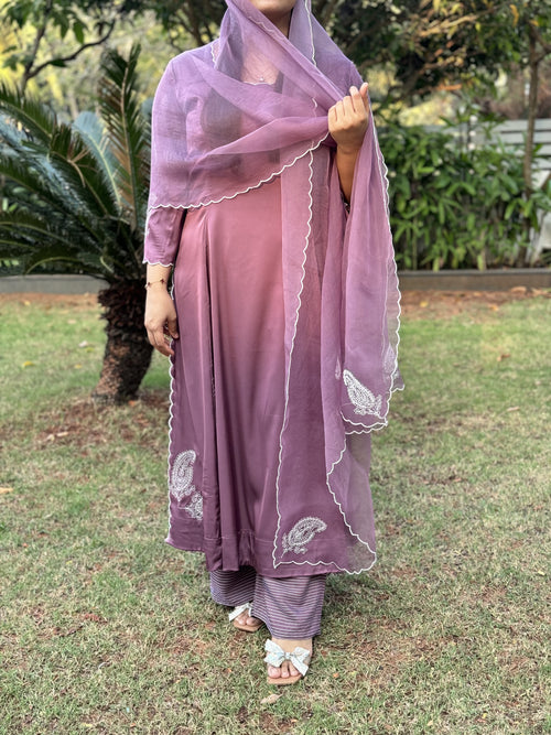 NOOR - Lavender Armani Suit