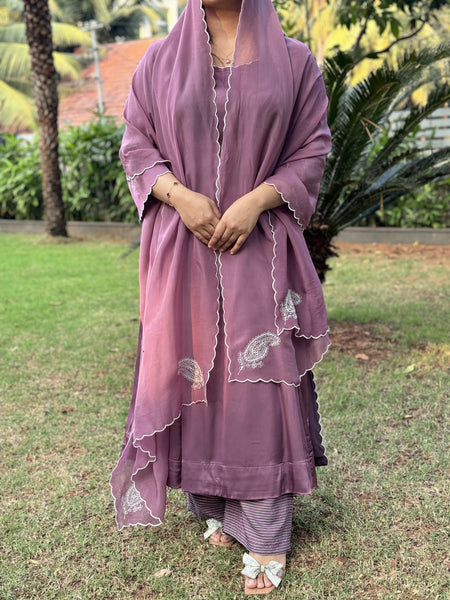 NOOR - Lavender Armani Suit