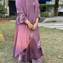 NOOR - Lavender Armani Suit