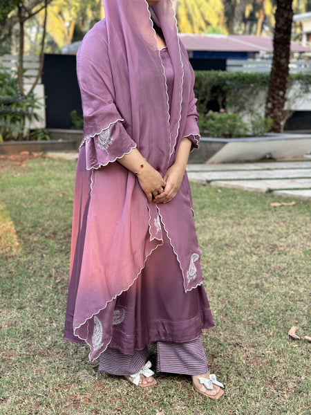 NOOR - Lavender Armani Suit