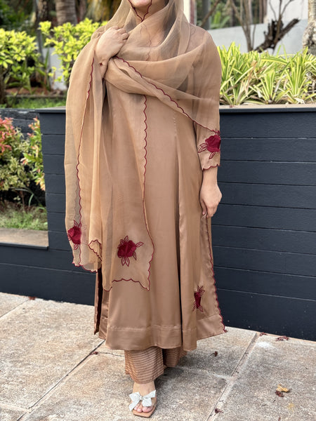NOOR - Mocha Armani Suit