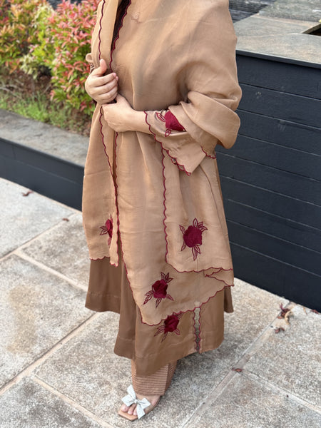 NOOR - Mocha Armani Suit