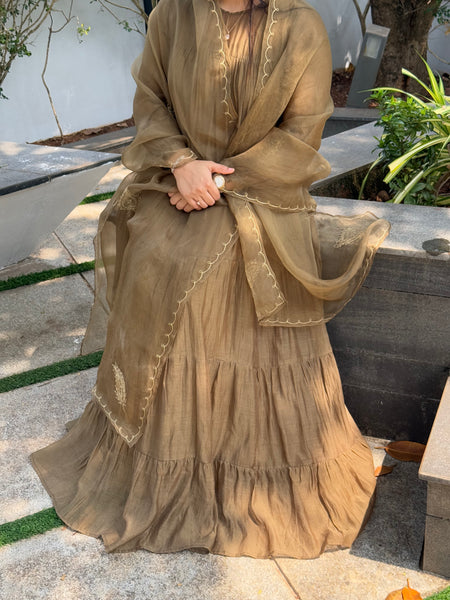 DORIYAN - Ruffled Layer Dress