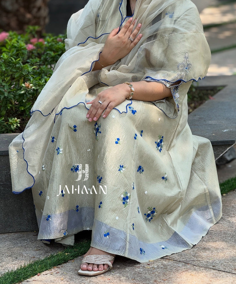 GUL E NEEL - Floral Crush Tissue Suit